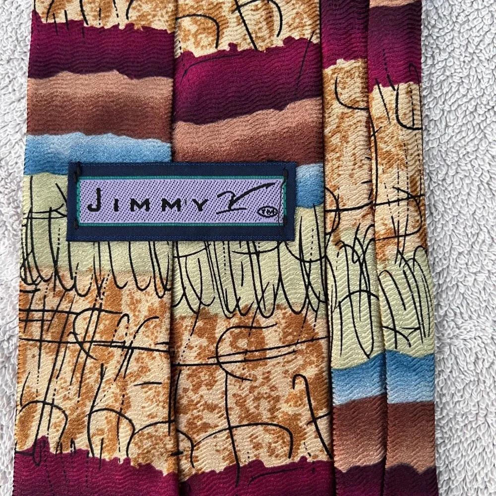 Jimmy V Brett Favre Collection 100% Silk VTG 90' BOLD nostalgia made in USA NFL